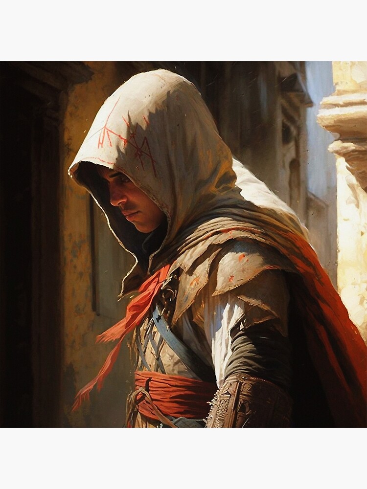 Thumbnail 3 of 3, Art Print, Assassin’s Creed Painting designed and sold by MarcelloPierone.