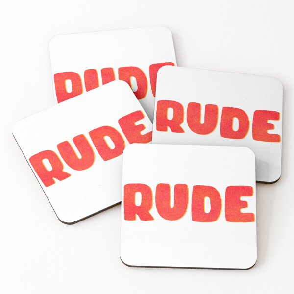 Item preview, How rude?! designed and sold by Surplus Weird.