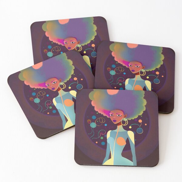 Item preview, The Vibrant World of Afro Hairstyles designed and sold by Silverstormer.