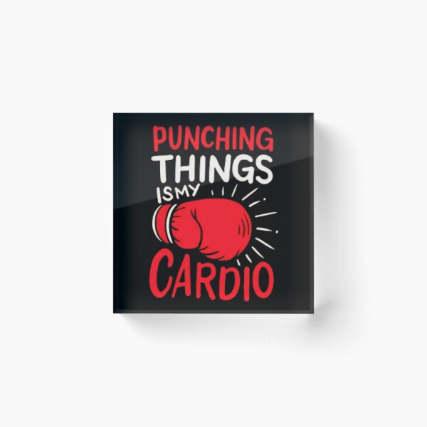 Item preview, Punching Things Is My Cardio-Funny designed and sold by artfartzzz.