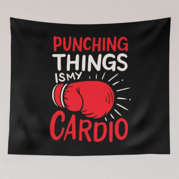 Item preview, Punching Things Is My Cardio-Funny designed and sold by artfartzzz.
