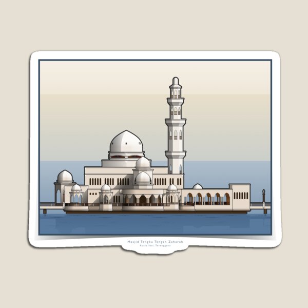 Item preview, The Art of Building: Masjid Tengku Tengah Zaharah designed and sold by anuaramir.