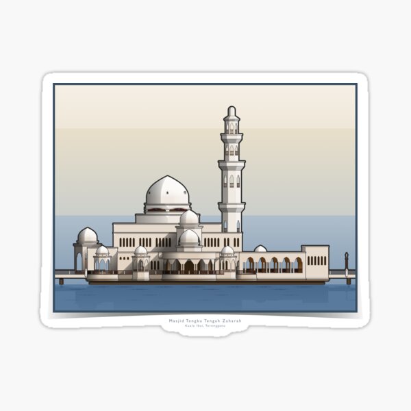 Item preview, The Art of Building: Masjid Tengku Tengah Zaharah designed and sold by anuaramir.