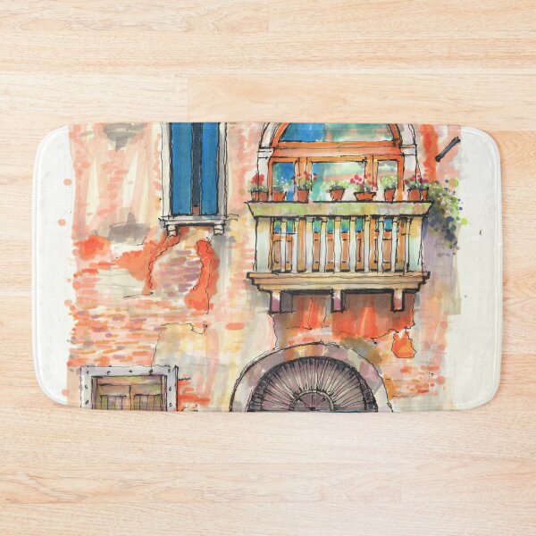 Item preview, fachada antigua designed and sold by Gregg Brown.
