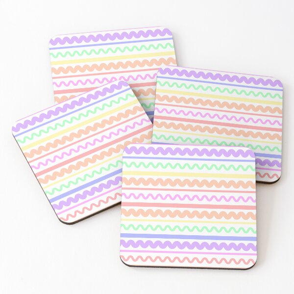 Item preview, Squiggly Easter Egg Stripe Pattern designed and sold by BeJolley.
