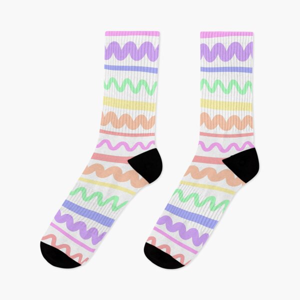 Item preview, Squiggly Easter Egg Stripe Pattern designed and sold by BeJolley.