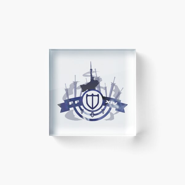 Item preview, FFXIV Paladin - Blade of Faith (Blue & Grey) designed and sold by Hyulia.