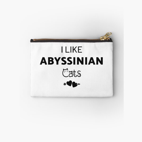 Item preview, I Like Abyssinian Cats designed and sold by inspireartistry ⭐⭐⭐⭐⭐.