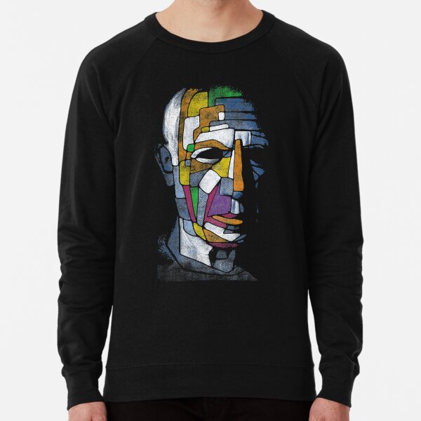 Picasso face Lightweight Sweatshirt