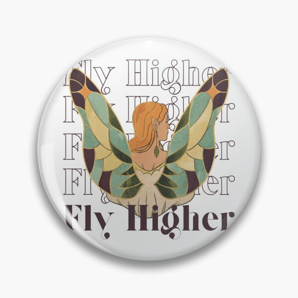Item preview, Fly higher fairy illustration designed and sold by Sneh Universe.