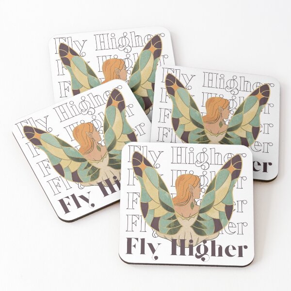 Item preview, Fly higher fairy illustration designed and sold by Sneh Universe.