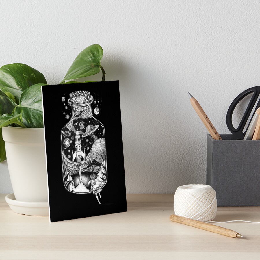 Item preview, Art Board Print designed and sold by Ruta.
