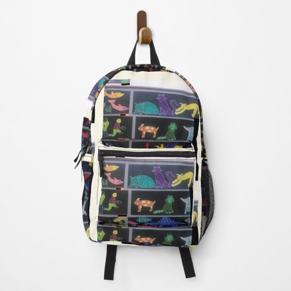 Item preview, Fifth Grade Art Work - Cats and Fish designed and sold by 743Designs.