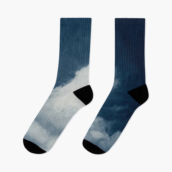 Item preview, Painted White Cloud On Dark Blue Sky designed and sold by Dyrk Wyst Redbubble Shop.