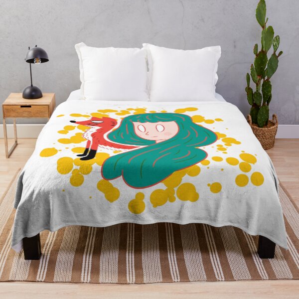 Item preview, girl & fox designed and sold by il-landa.