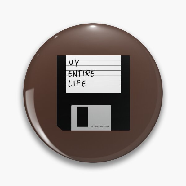 Item preview, Chuck Bartowski "Chuck" TV show My Entire Life Floppy Disk S01E10 designed and sold by UNKNOWNVISIONS.