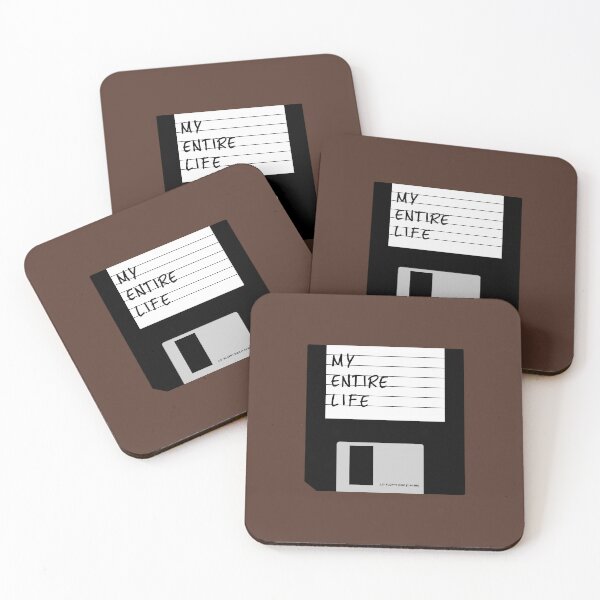 Item preview, Chuck Bartowski "Chuck" TV show My Entire Life Floppy Disk S01E10 designed and sold by UNKNOWNVISIONS.
