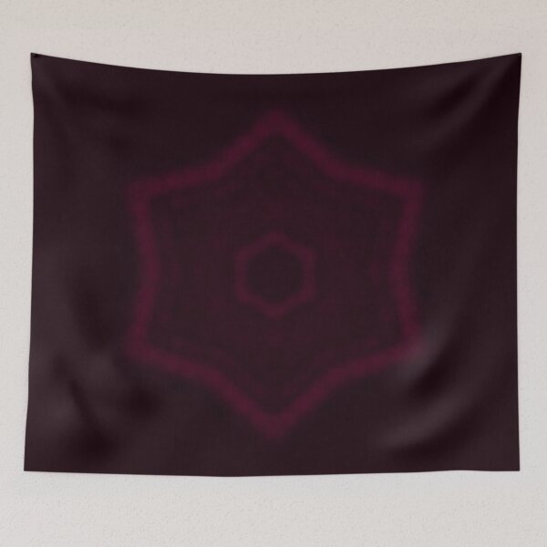 Item preview, Black Cherry Abstract Star Pattern Red Blur Distorted Design designed and sold by kattakitty.