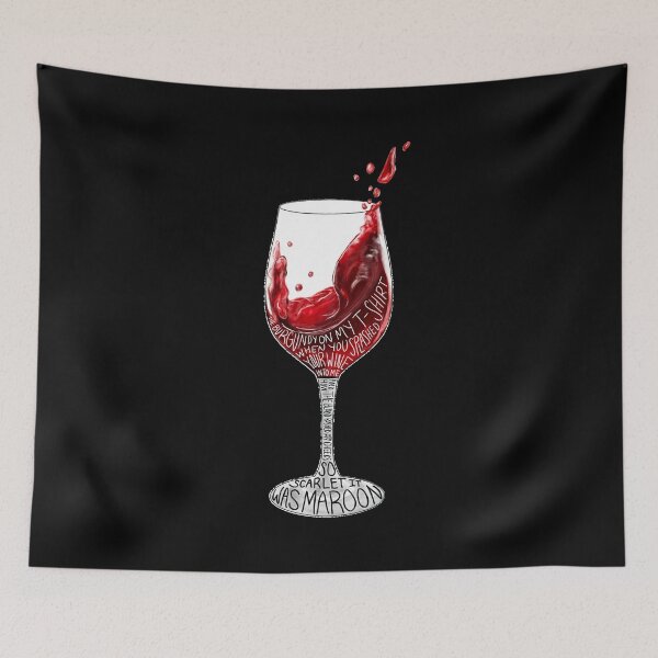 Item preview, So Scarlet It Was Maroon designed and sold by Olivia Ossege.