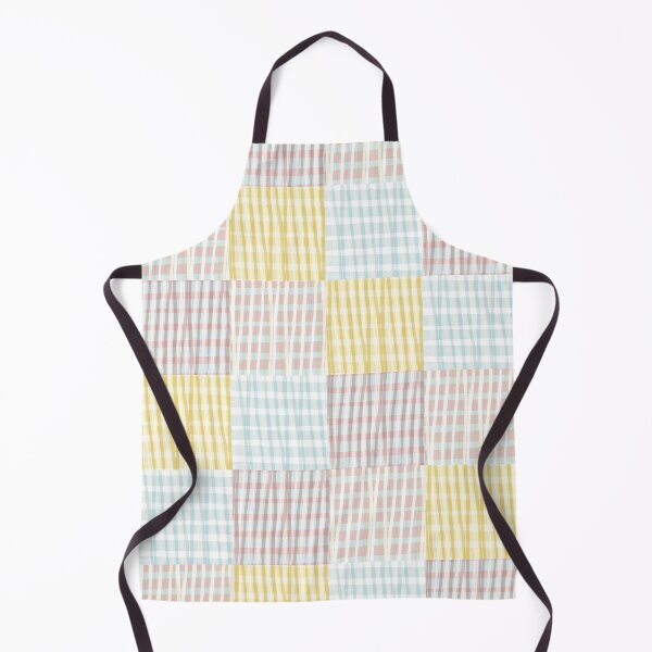 Item preview, Modern Gingham Checker | pastel pink, blue, and yellow designed and sold by Ingrid Poole.
