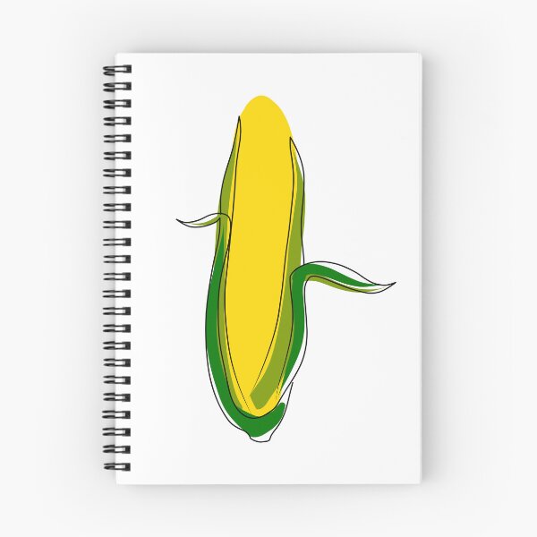 Item preview, Minimalist corn designed and sold by anycolorart.