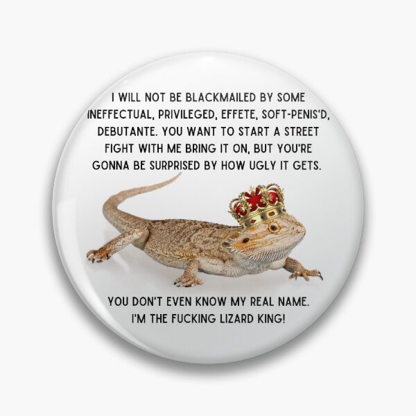 Artikelvorschau, Ich bin der verdammte Echsenkönig entworfen und verkauft von toadsforall.