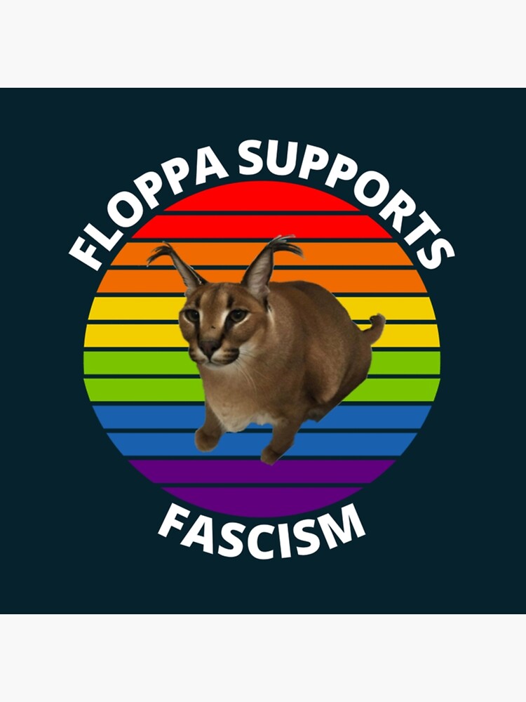 Big Floppa My Beloved Caracal Cat Meme Mousepad