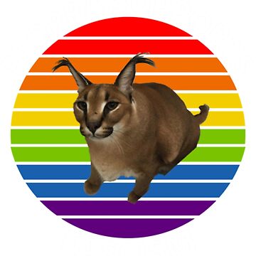 Caracal Cat Big Floppa Meme Mouse Pad Anti-Slip Rubber Mousepad