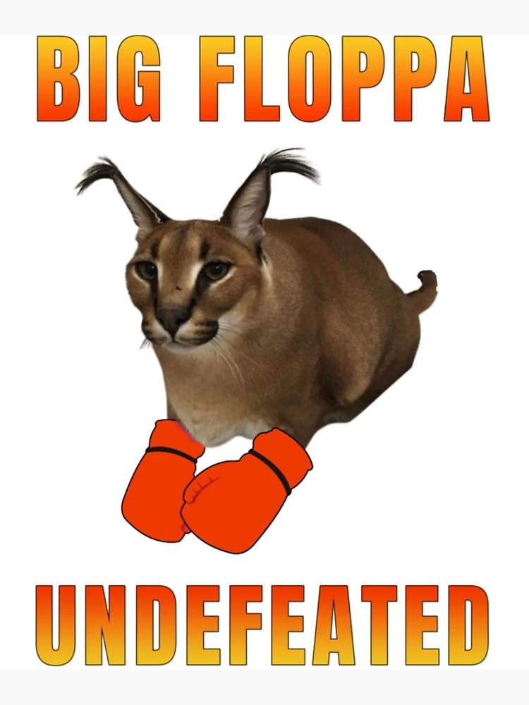 Big Floppa Caracal Big Cat Meme Funny Modern Subversive -  Israel