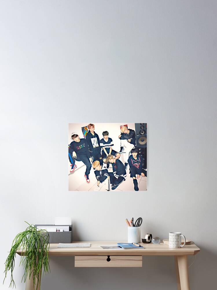 Bts 4th Muster Happy Ever After Poster Von Desrosiers Redbubble