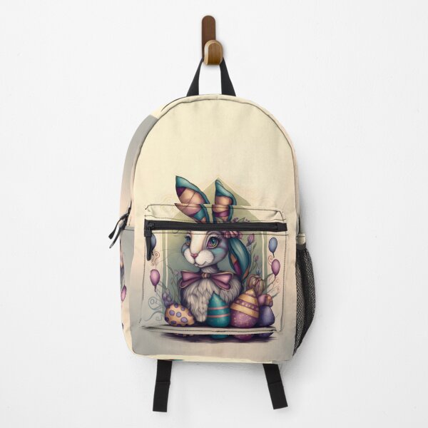 Item preview, Funny bunny with Easter eggs designed and sold by AdamPolak.
