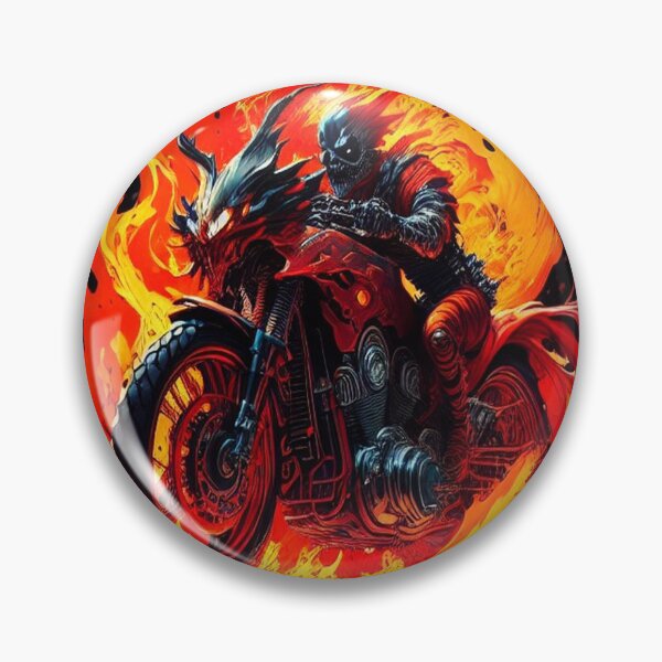 Item preview, Ghost rider burns out  designed and sold by Fedwin TheWise.