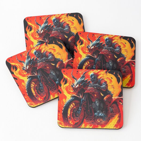 Item preview, Ghost rider burns out  designed and sold by Fedwin TheWise.