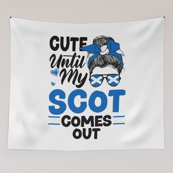 Item preview, Scottish Scotland Scottish Flag Quote designed and sold by ShopTheStyle.