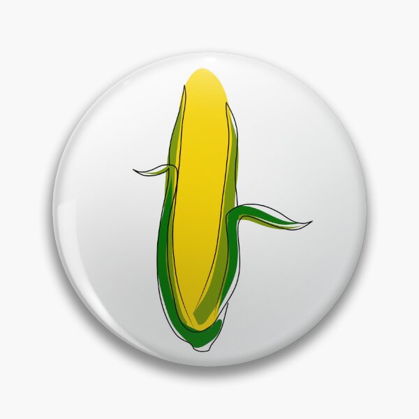 Item preview, Minimalist corn designed and sold by anycolorart.