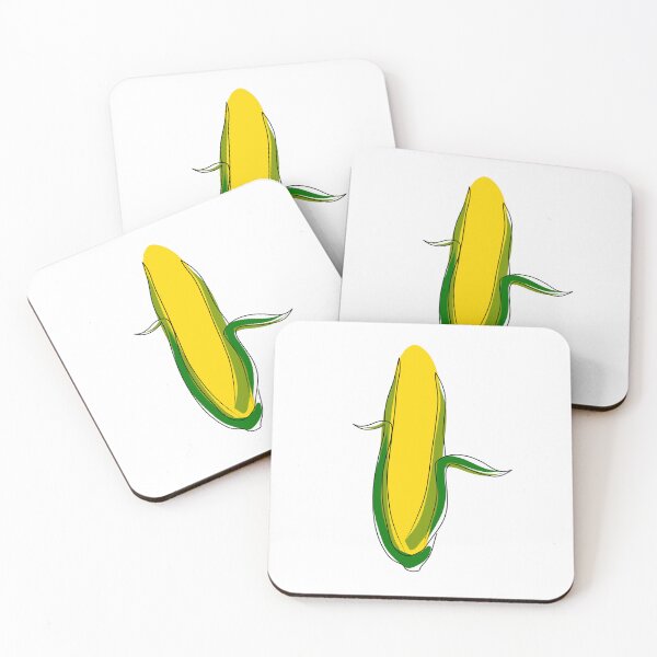 Item preview, Minimalist corn designed and sold by anycolorart.
