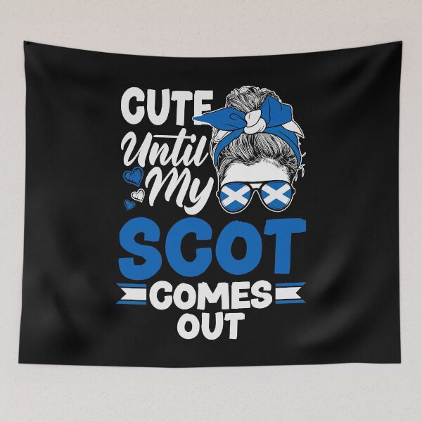 Item preview, Scottish Scotland Scottish Flag Quote designed and sold by ShopTheStyle.