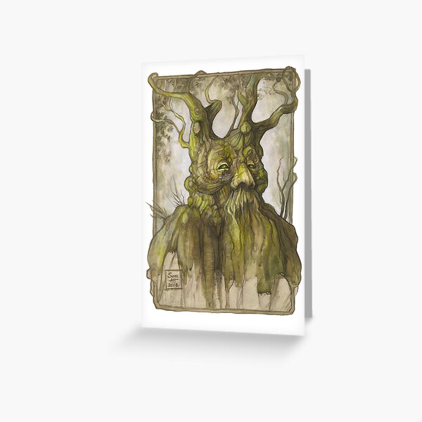 Treebeard Greeting Card