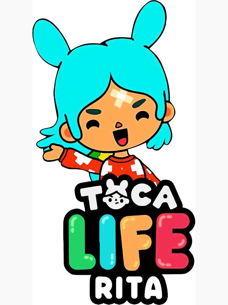 toca boca and gacha life Magnet for Sale by kader011