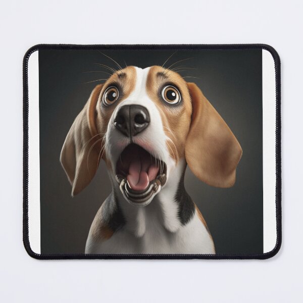 Item preview, Surprised looking Beagle designed and sold by MAF_Merch.