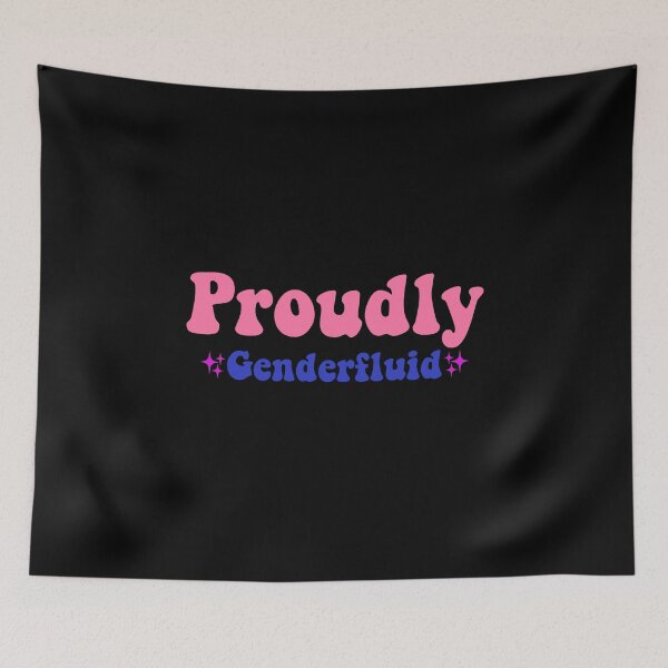 Item preview, Proudly Genderfluid designed and sold by everything4eva.
