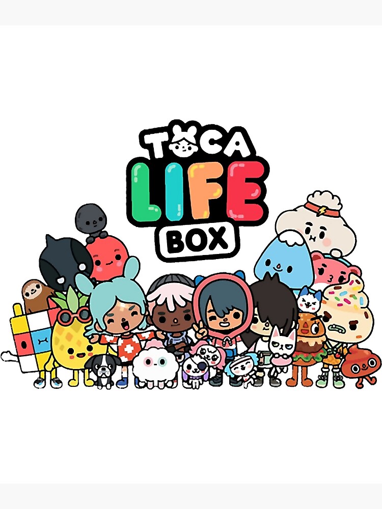 toca life box - toca boca cute Photographic Print for Sale by  GeminiMoonArtLT