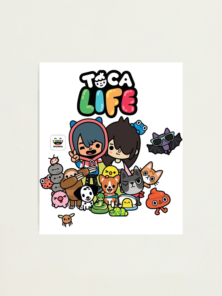 toca life box - toca boca cute Photographic Print for Sale by  GeminiMoonArtLT