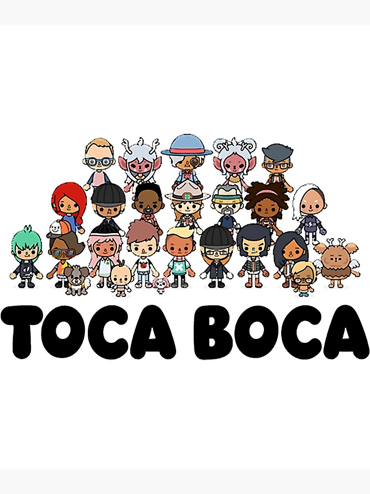 toca life box - toca boca cute Photographic Print for Sale by  GeminiMoonArtLT