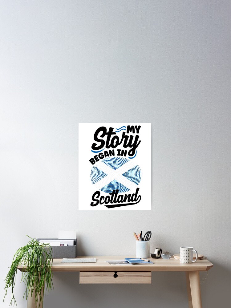 Imagen 2 de 3, Póster con la obra Scottish Scotland Scottish Flag Quote, diseñada y vendida por ShopTheStyle.