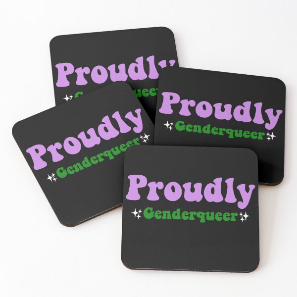 Item preview, Proudly Genderqueer designed and sold by everything4eva.