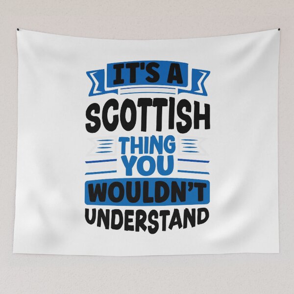 Item preview, Scottish Scotland Scottish Flag Quote designed and sold by ShopTheStyle.