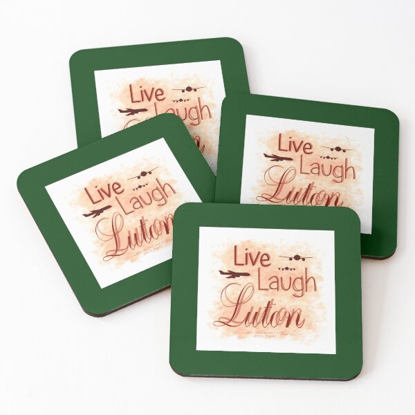 Item preview, Live Laugh Luton Peach designed and sold by MarceloAnderson.