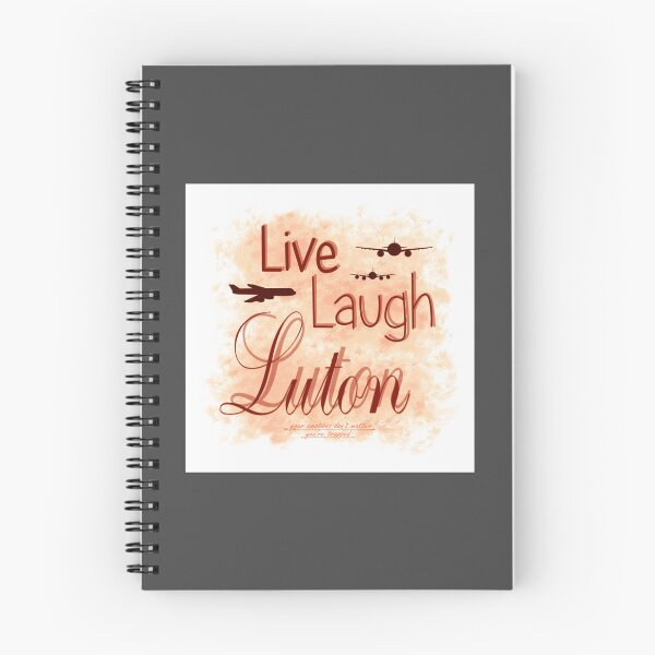 Item preview, Live Laugh Luton Peach designed and sold by MarceloAnderson.