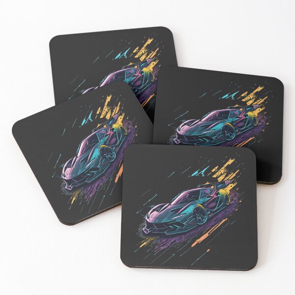 Artikelvorschau, Accelerate - Car Racing Art and Apparel Collection - Vibrant Colors entworfen und verkauft von Chromatic-Art.